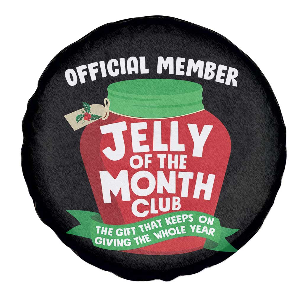 Funny Christmas Vacation Movie Spare Tire Cover Official Member Jelly Of The Month Club - Wonder Print Shop