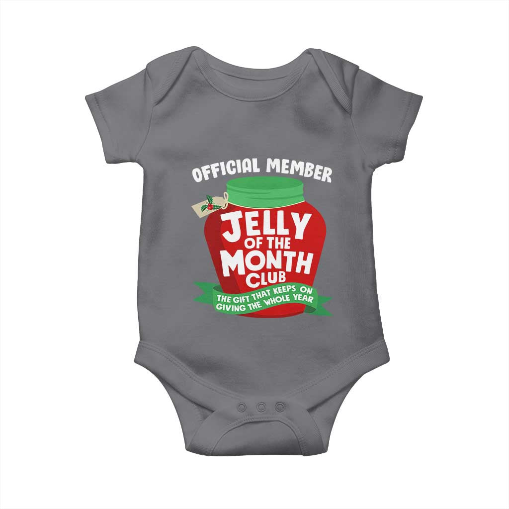 Funny Christmas Vacation Movie Baby Onesie Official Member Jelly Of The Month Club - Wonder Print Shop