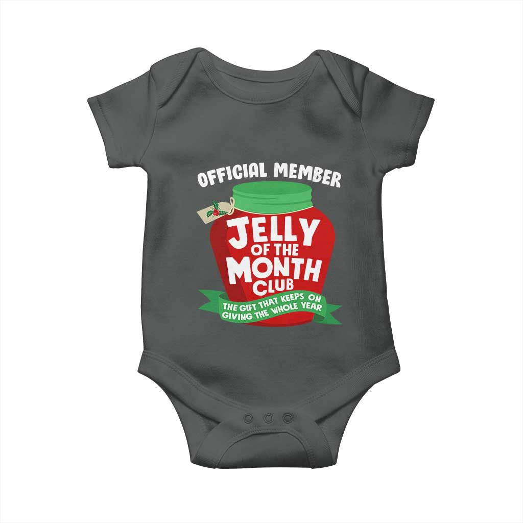 Funny Christmas Vacation Movie Baby Onesie Official Member Jelly Of The Month Club - Wonder Print Shop