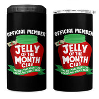 Funny Christmas Vacation Movie 4 in 1 Can Cooler Tumbler Official Member Jelly Of The Month Club - Wonder Print Shop