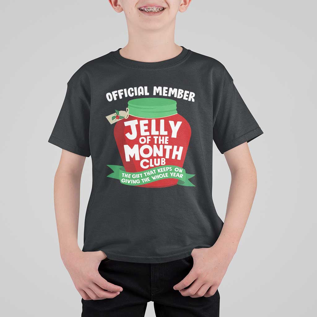 Funny Christmas Vacation Movie T Shirt For Kid Official Member Jelly Of The Month Club - Wonder Print Shop
