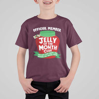 Funny Christmas Vacation Movie T Shirt For Kid Official Member Jelly Of The Month Club - Wonder Print Shop