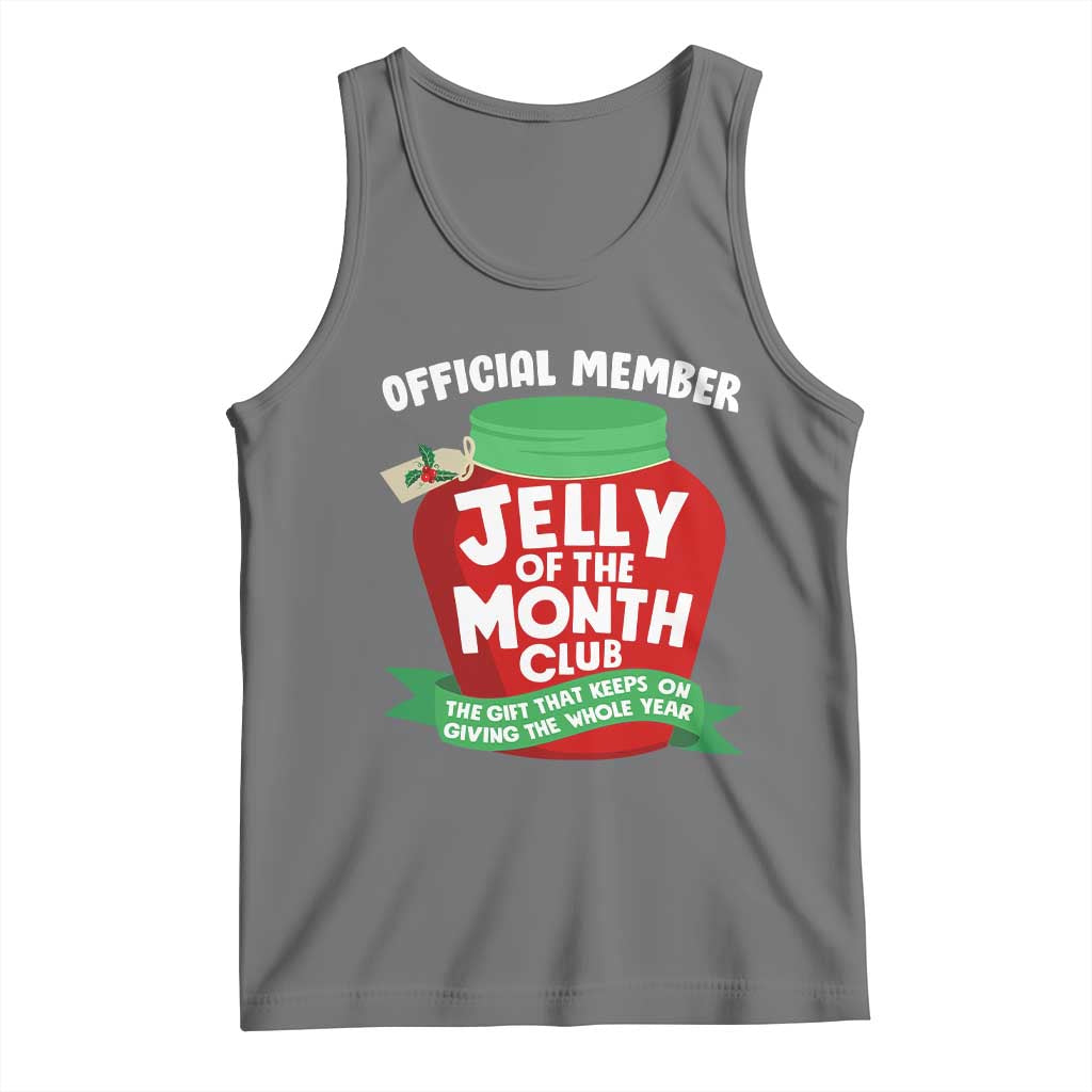 Funny Christmas Vacation Movie Tank Top Official Member Jelly Of The Month Club - Wonder Print Shop