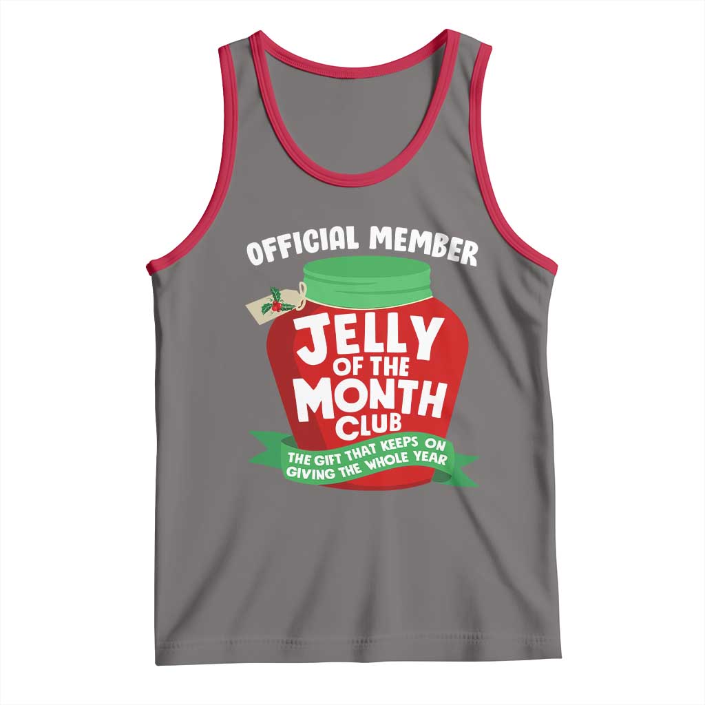 Funny Christmas Vacation Movie Tank Top Official Member Jelly Of The Month Club - Wonder Print Shop