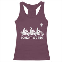 Funny Christmas Christian Biker Racerback Tank Top Tonight We Ride Three Wise Men Faith Xmas Motorbikes - Wonder Print Shop