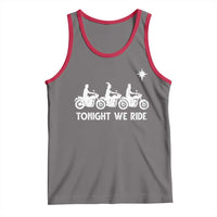 Funny Christmas Christian Biker Tank Top Tonight We Ride Three Wise Men Faith Xmas Motorbikes - Wonder Print Shop