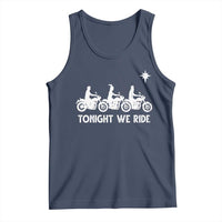 Funny Christmas Christian Biker Tank Top Tonight We Ride Three Wise Men Faith Xmas Motorbikes - Wonder Print Shop