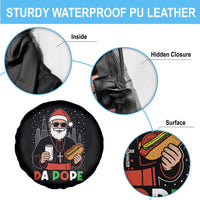 Pope Leo XIV Christmas Spare Tire Cover Cardinal Robert Prevost Santa Chicago - Wonder Print Shop