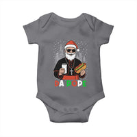 Pope Leo XIV Christmas Baby Onesie Cardinal Robert Prevost Santa Chicago - Wonder Print Shop