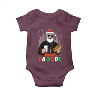 Pope Leo XIV Christmas Baby Onesie Cardinal Robert Prevost Santa Chicago - Wonder Print Shop