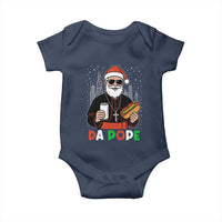 Pope Leo XIV Christmas Baby Onesie Cardinal Robert Prevost Santa Chicago - Wonder Print Shop