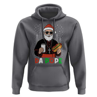Pope Leo XIV Christmas Hoodie Cardinal Robert Prevost Santa Chicago - Wonder Print Shop