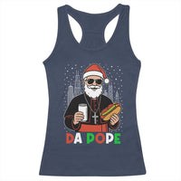 Pope Leo XIV Christmas Racerback Tank Top Cardinal Robert Prevost Santa Chicago - Wonder Print Shop