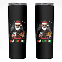 Pope Leo XIV Christmas Skinny Tumbler Cardinal Robert Prevost Santa Chicago - Wonder Print Shop