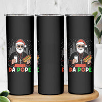 Pope Leo XIV Christmas Skinny Tumbler Cardinal Robert Prevost Santa Chicago - Wonder Print Shop