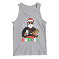 Pope Leo XIV Christmas Tank Top Cardinal Robert Prevost Santa Chicago - Wonder Print Shop