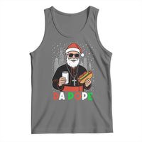 Pope Leo XIV Christmas Tank Top Cardinal Robert Prevost Santa Chicago - Wonder Print Shop