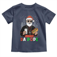 Pope Leo XIV Christmas Toddler T Shirt Cardinal Robert Prevost Santa Chicago - Wonder Print Shop