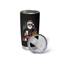 Pope Leo XIV Christmas Tumbler Cup Cardinal Robert Prevost Santa Chicago - Wonder Print Shop