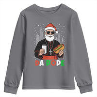 Pope Leo XIV Christmas Youth Sweatshirt Cardinal Robert Prevost Santa Chicago - Wonder Print Shop