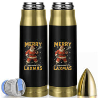 Funny Christmas Lacrosse Bullet Tumbler Merry Laxmas Santa Lax Player - Wonder Print Shop