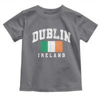 Dublin Ireland Flag Irish Retro Throwback Sports Design Toddler T Shirt
