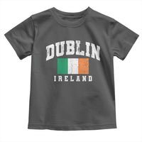 Dublin Ireland Flag Irish Retro Throwback Sports Design Toddler T Shirt
