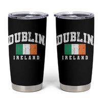 Dublin Ireland Flag Irish Retro Throwback Sports Design Tumbler Cup