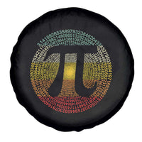 Pi Day Spare Tire Cover 3,14 Pi Number Retro Symbol Math Science