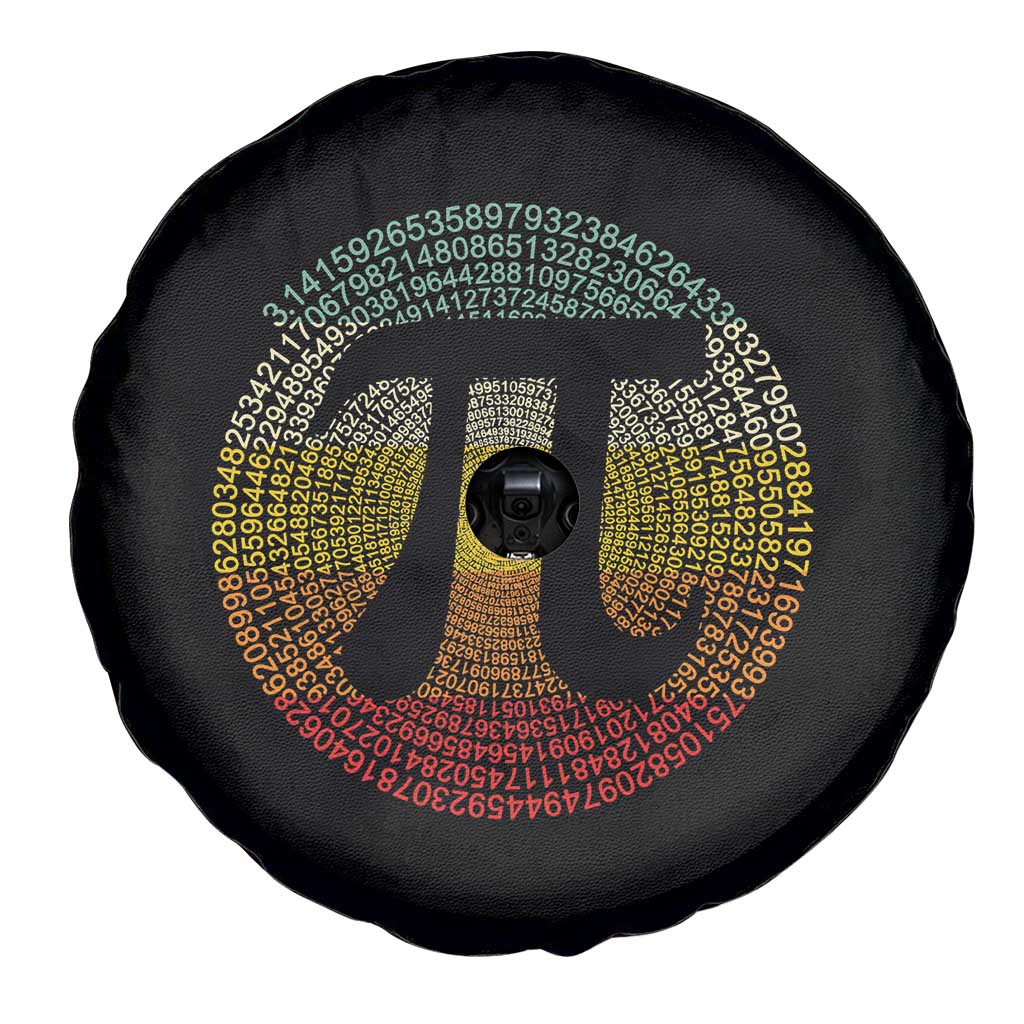 Pi Day Spare Tire Cover 3,14 Pi Number Retro Symbol Math Science