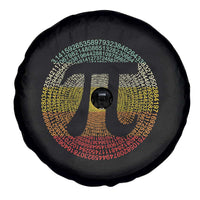 Pi Day Spare Tire Cover 3,14 Pi Number Retro Symbol Math Science