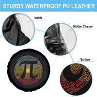 Pi Day Spare Tire Cover 3,14 Pi Number Retro Symbol Math Science