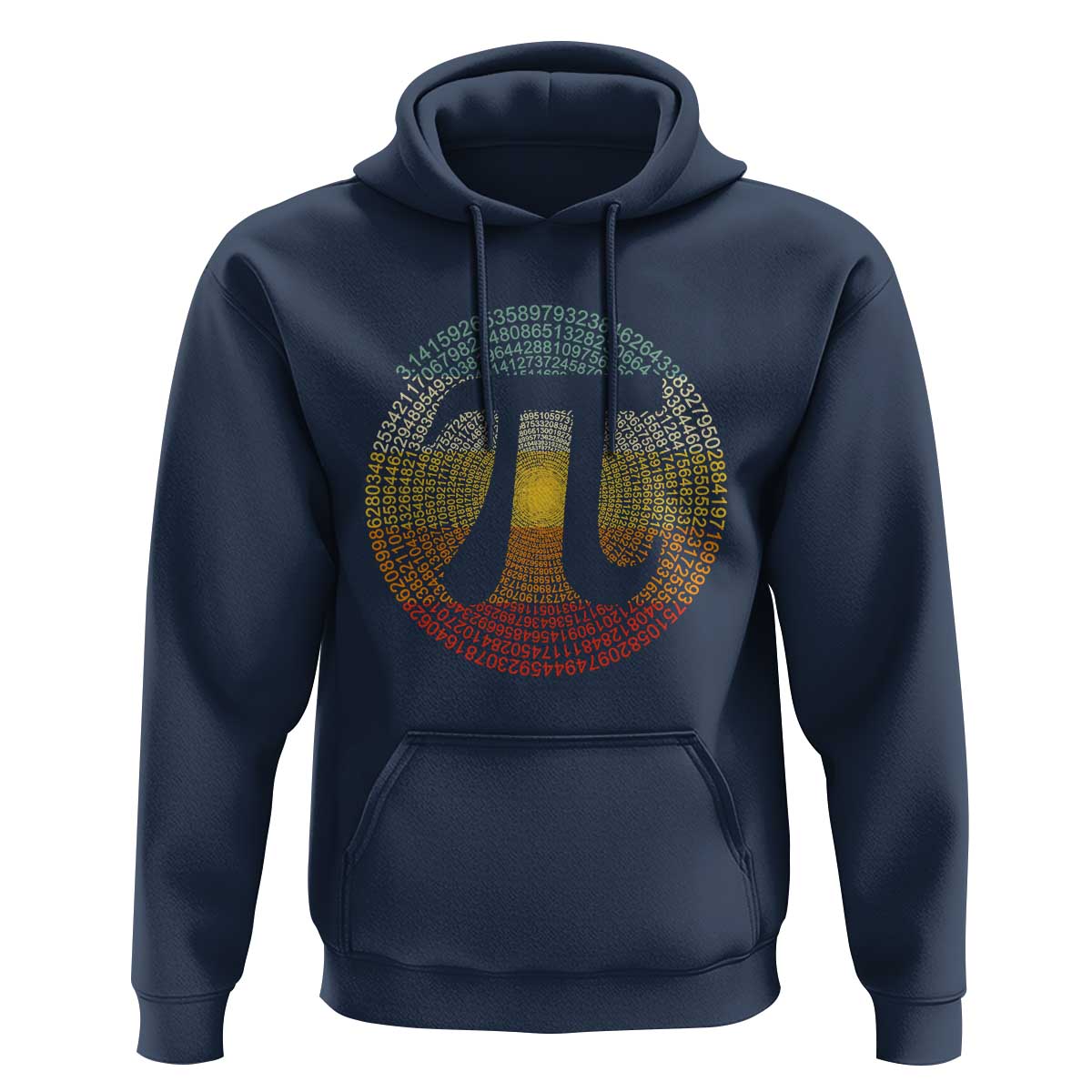 Pi Day Hoodie 3,14 Pi Number Retro Symbol Math Science