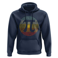 Pi Day Hoodie 3,14 Pi Number Retro Symbol Math Science