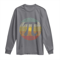 Pi Day Long Sleeve Shirt 3,14 Pi Number Retro Symbol Math Science