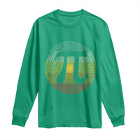 Pi Day Long Sleeve Shirt 3,14 Pi Number Retro Symbol Math Science