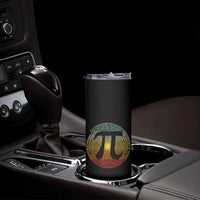 Pi Day Skinny Tumbler 3,14 Pi Number Retro Symbol Math Science