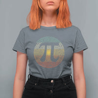 Pi Day T Shirt For Women 3,14 Pi Number Retro Symbol Math Science