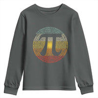 Pi Day Youth Sweatshirt 3,14 Pi Number Retro Symbol Math Science
