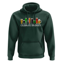 Celebrate Diversity St Patricks Day Beer Drinking Hoodie