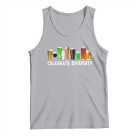 Celebrate Diversity St Patricks Day Beer Drinking Tank Top