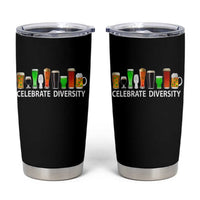 Celebrate Diversity St Patricks Day Beer Drinking Tumbler Cup