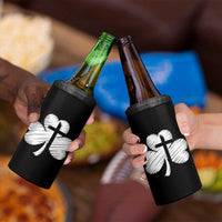 St Patricks Day Christian Religious Shamrock Cross 4 in 1 Can Cooler Tumbler