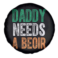 Funny Irish Beer Drinking Spare Tire Cover Daddy Needs A Beoir Fathers Day