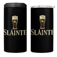 Funny Slainte Stout Beer Irish Drinking St Patricks Day 4 in 1 Can Cooler Tumbler