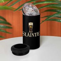Funny Slainte Stout Beer Irish Drinking St Patricks Day 4 in 1 Can Cooler Tumbler