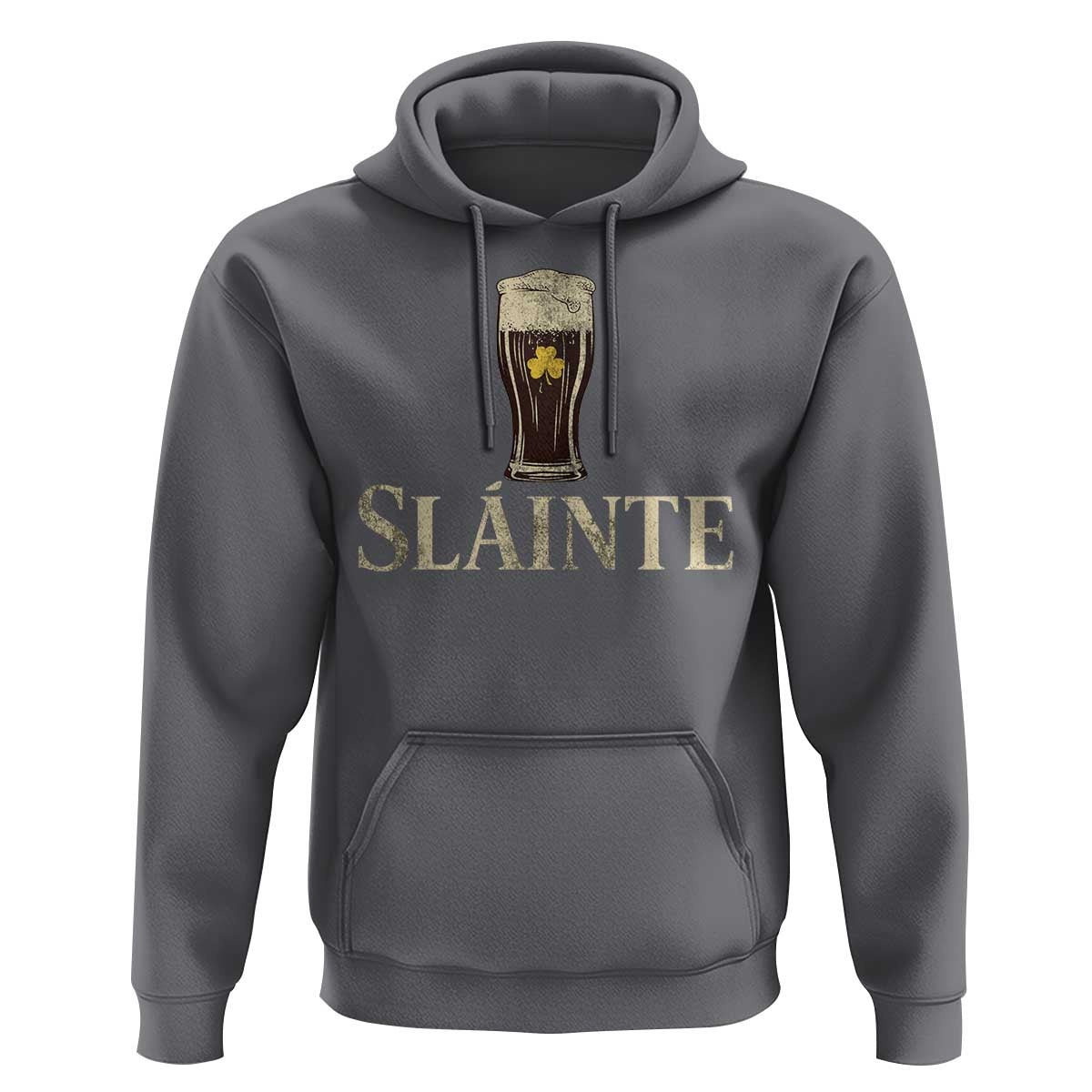 Funny Slainte Stout Beer Irish Drinking St Patricks Day Hoodie