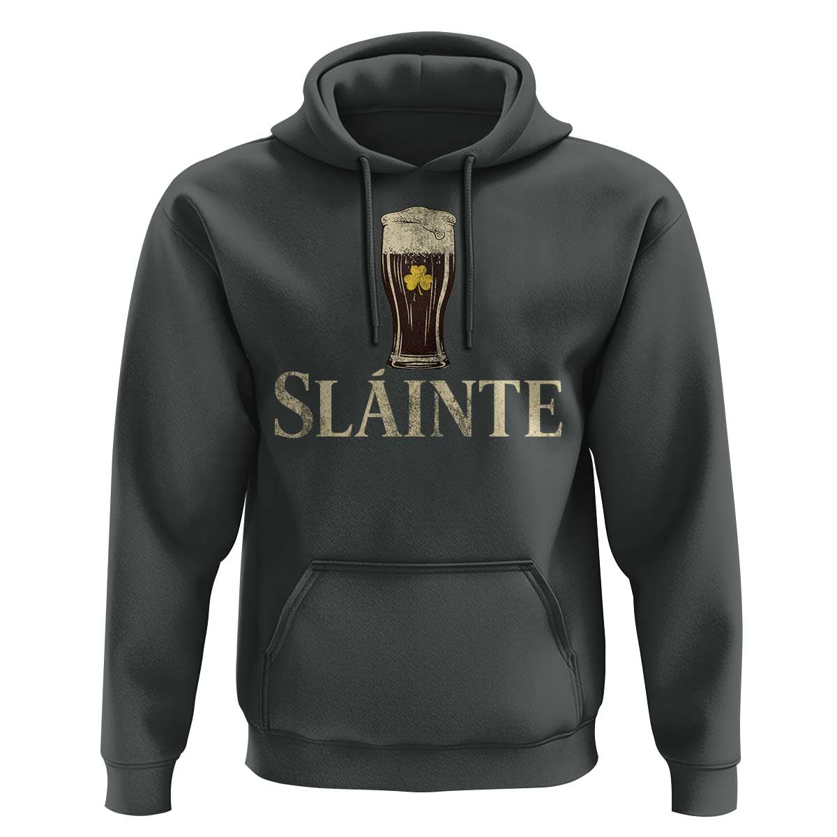 Funny Slainte Stout Beer Irish Drinking St Patricks Day Hoodie