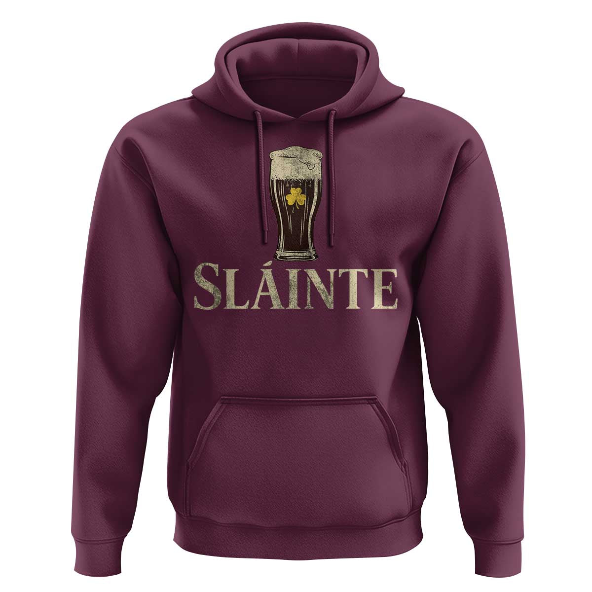 Funny Slainte Stout Beer Irish Drinking St Patricks Day Hoodie