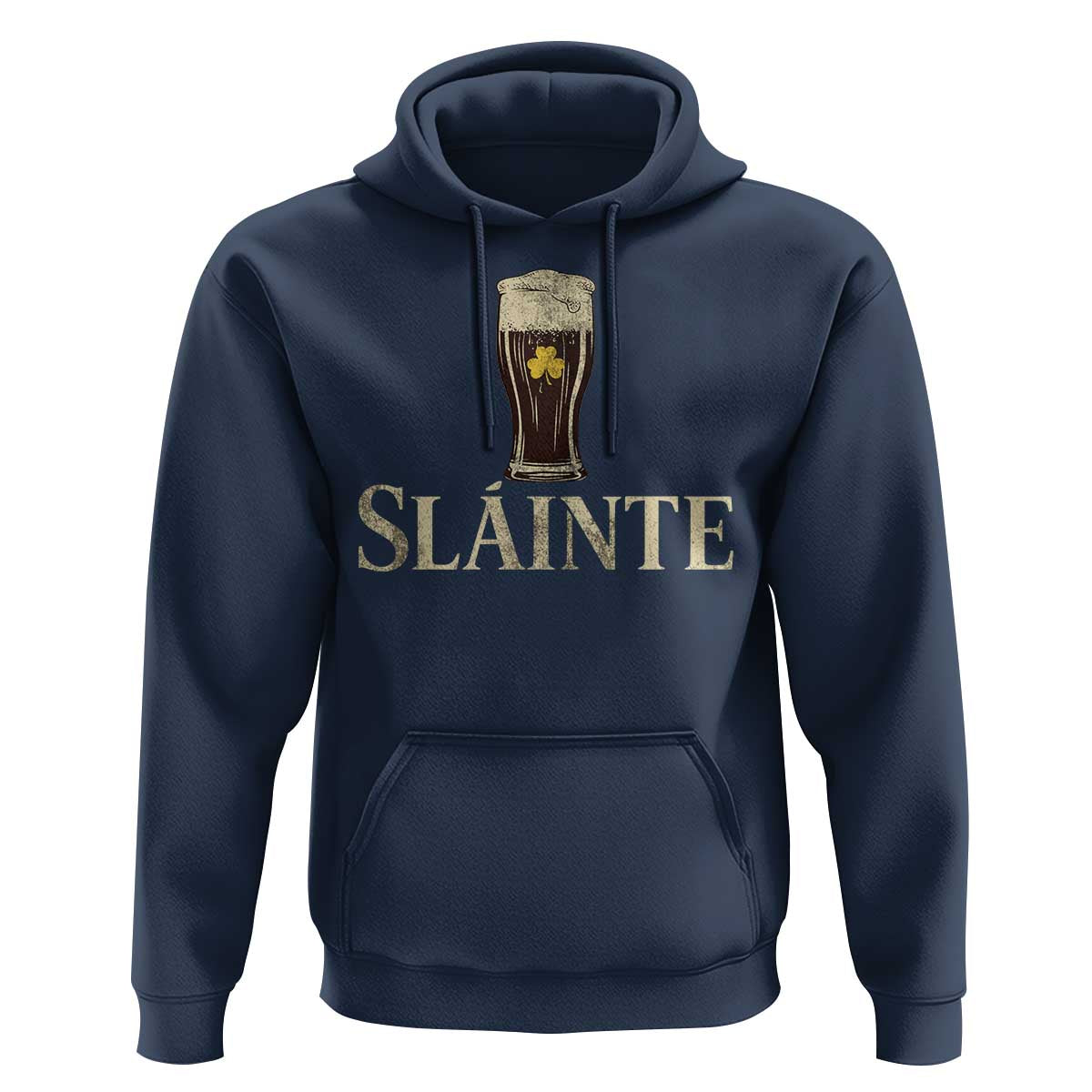 Funny Slainte Stout Beer Irish Drinking St Patricks Day Hoodie
